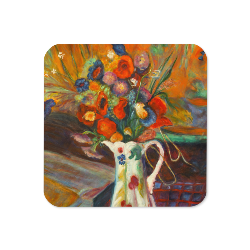 Homiger to Albert Andre - Cork-back coaster