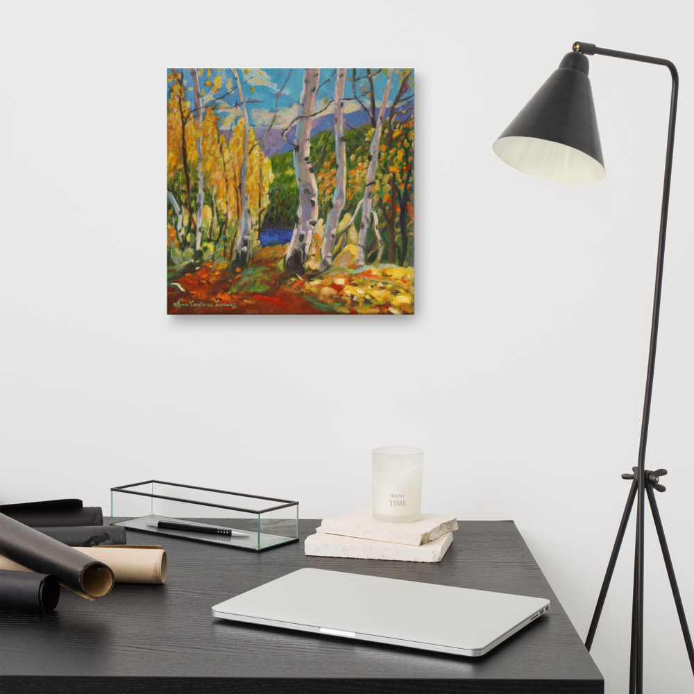 Perfect Autumn Day - Canvas Print