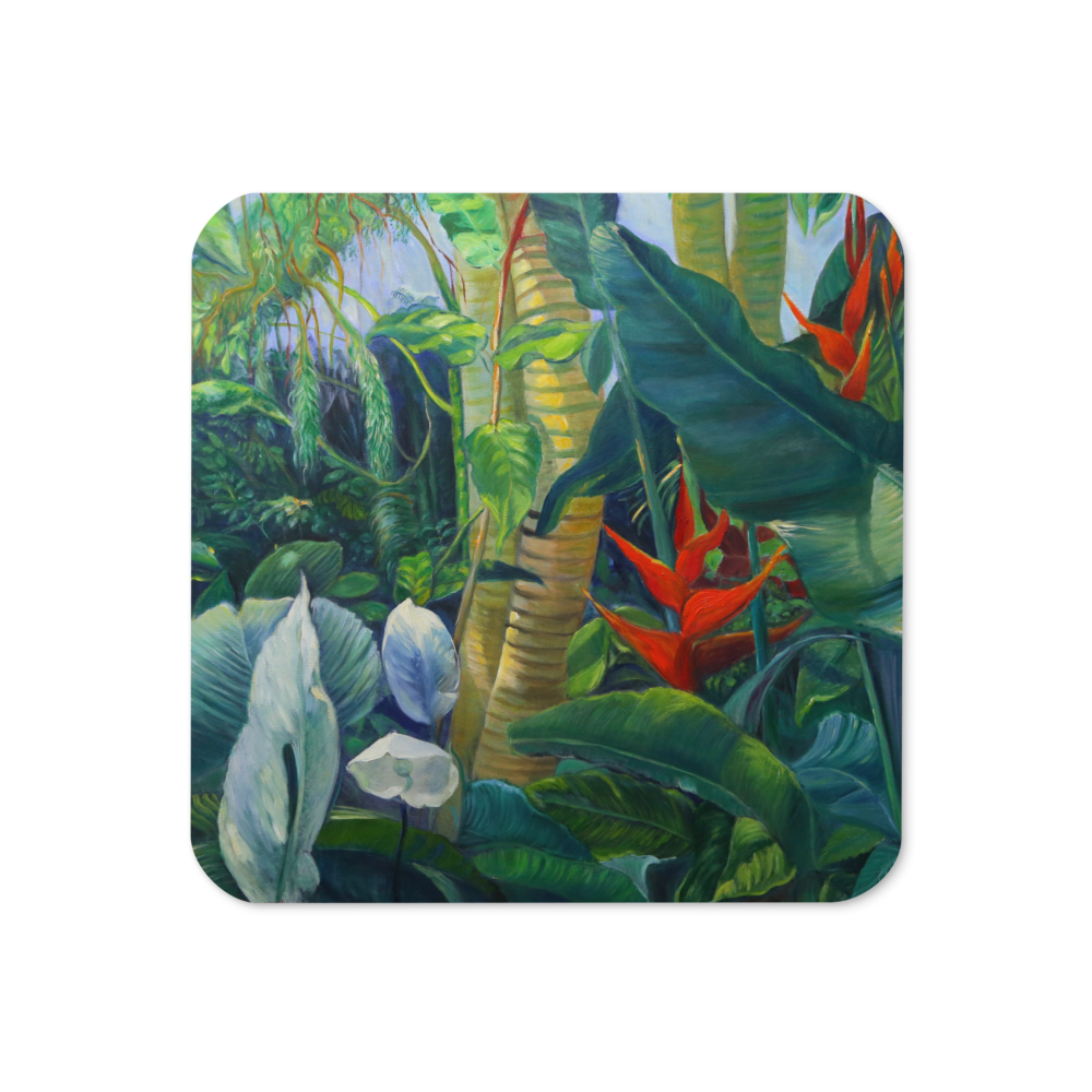 Abundance - Cork-back coaster