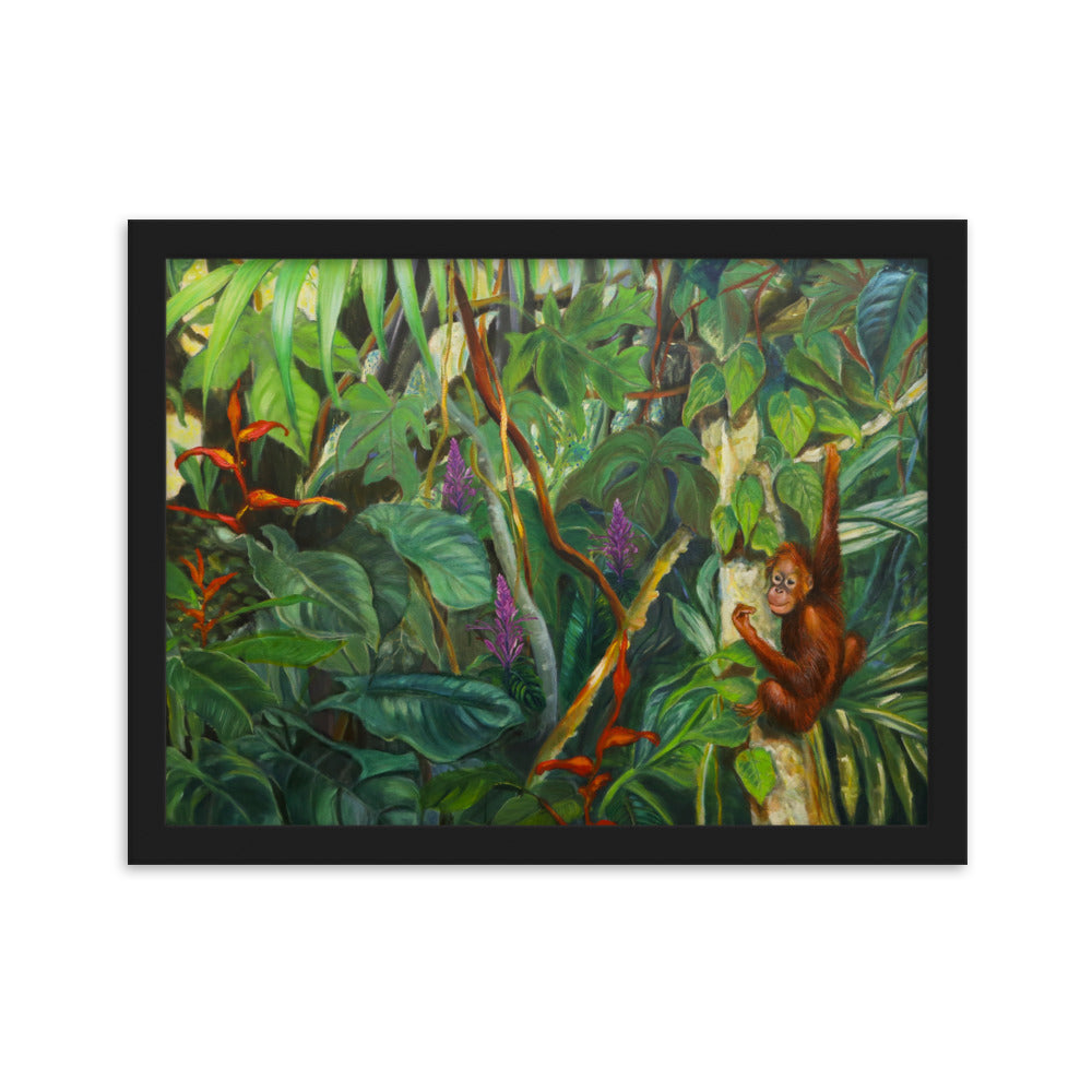 You Got Me - Framed Matte Paper Poster