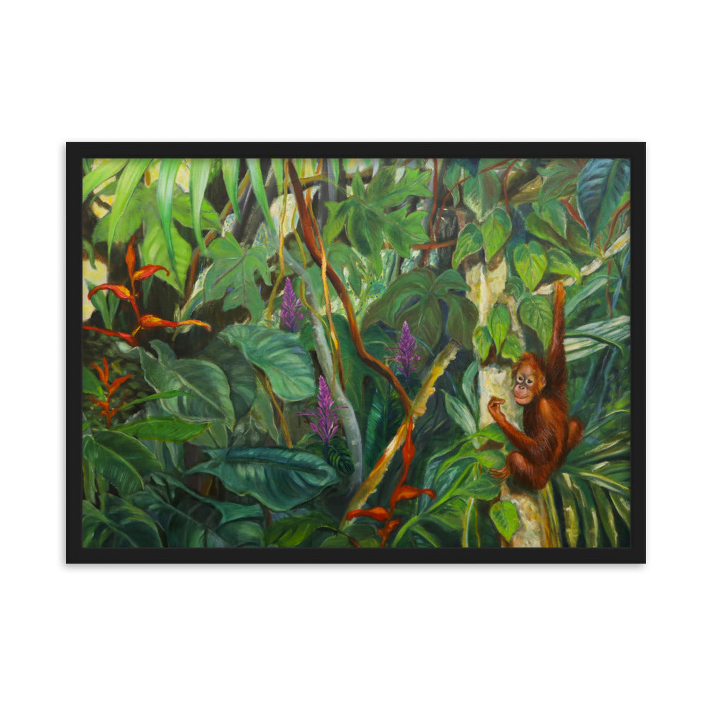 You Got Me - Framed Matte Paper Poster