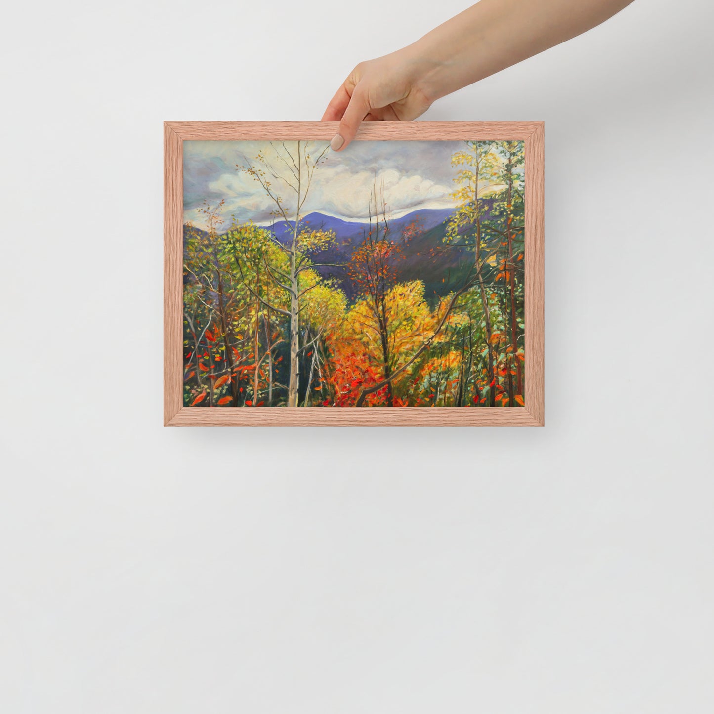 Fall in Adirondacks 3 - Framed Matte Paper Poster