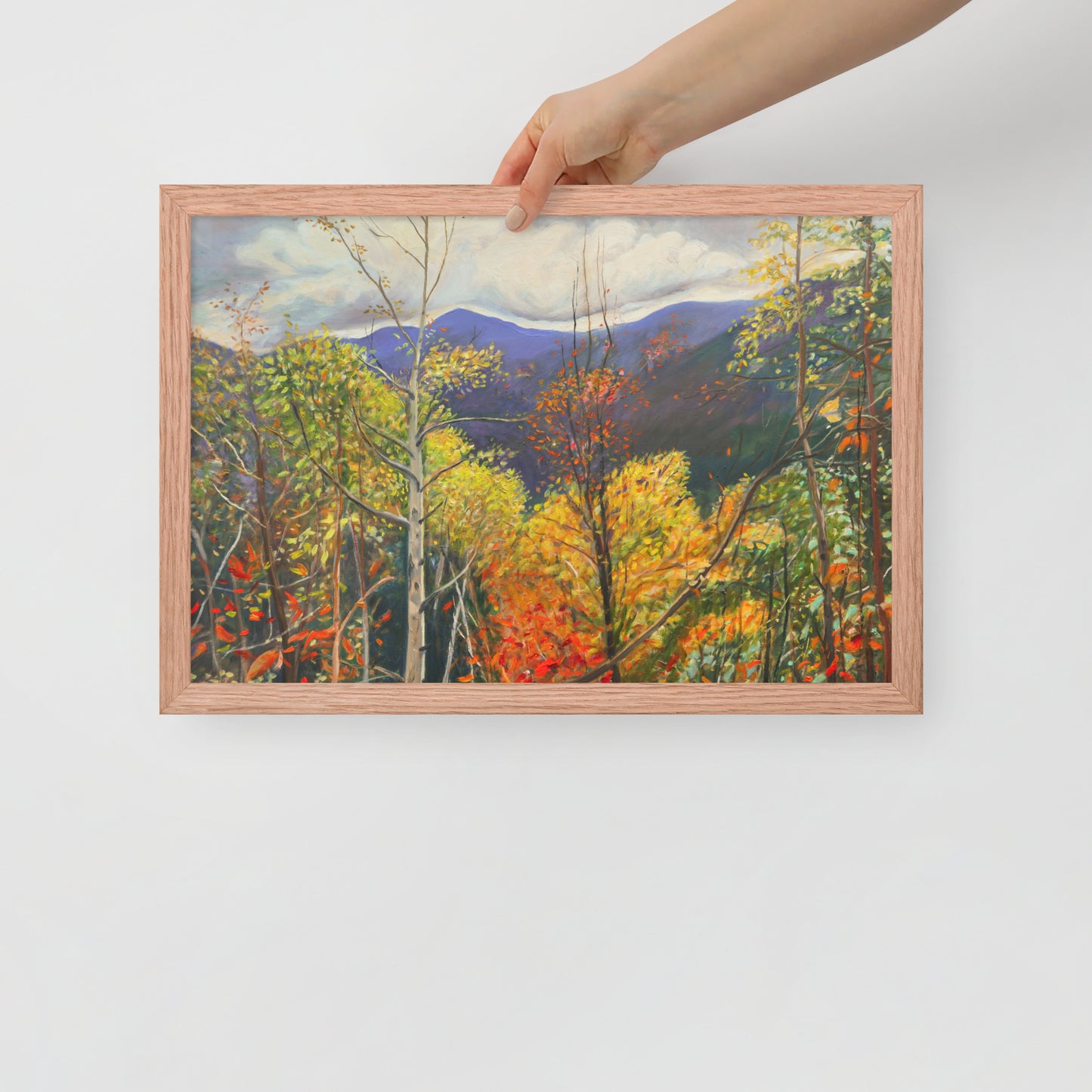 Fall in Adirondacks 3 - Framed Matte Paper Poster