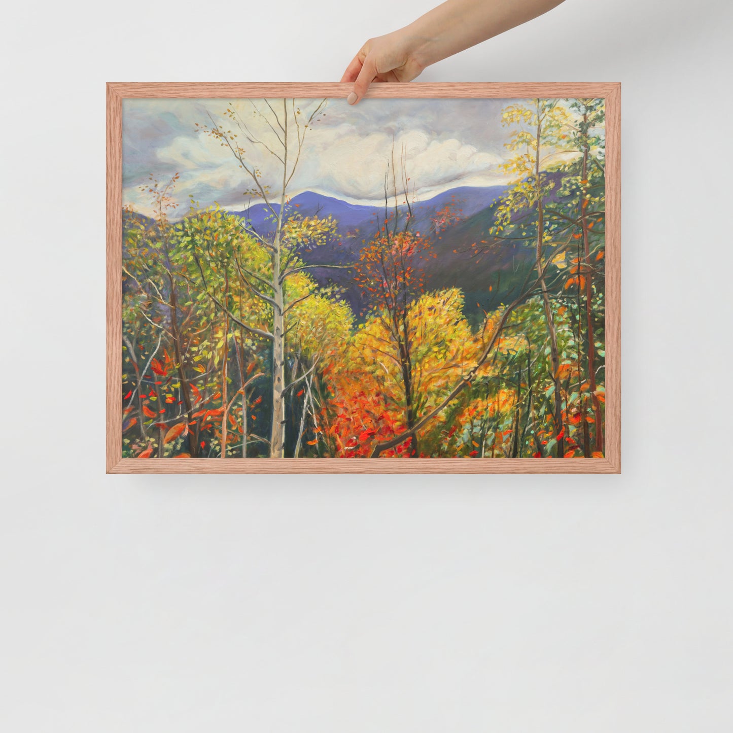 Fall in Adirondacks 3 - Framed Matte Paper Poster