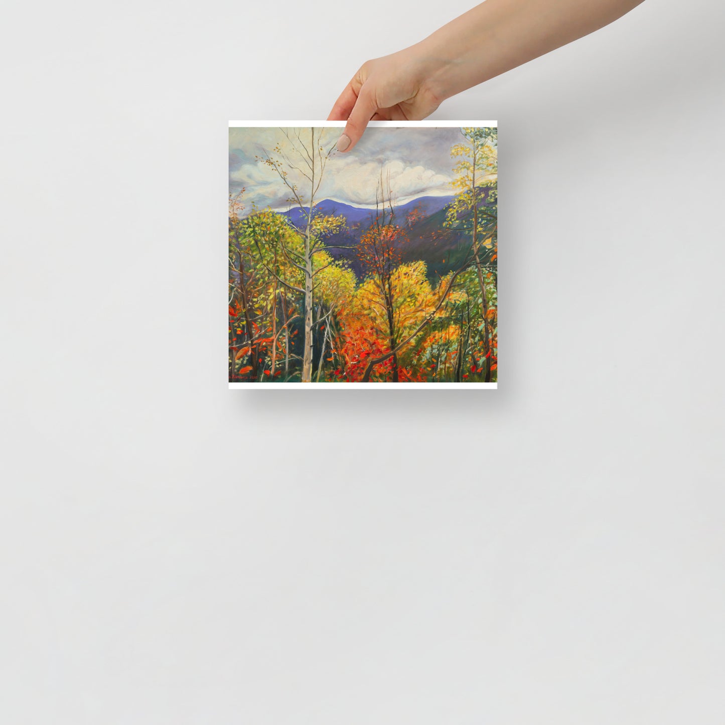 Fall in Adirondacks 3 - Matte Paper Poster