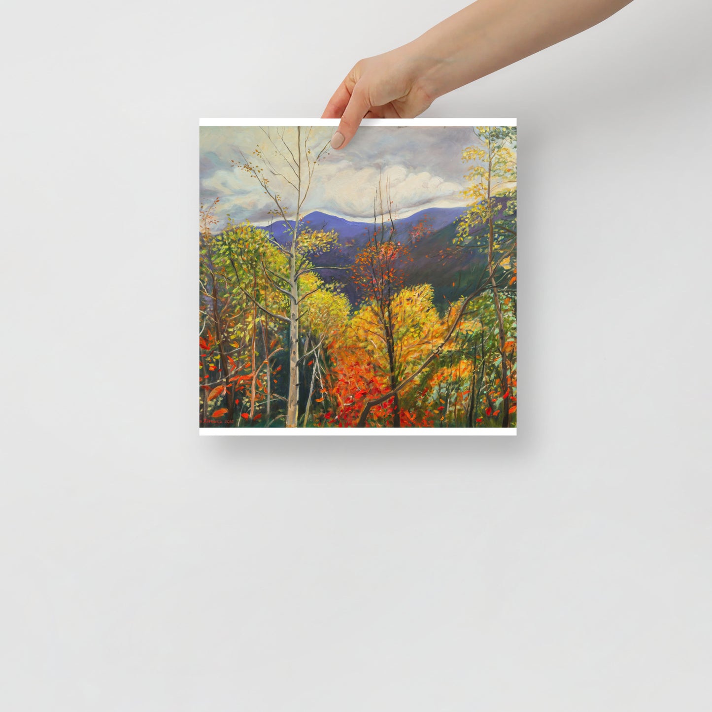 Fall in Adirondacks 3 - Matte Paper Poster