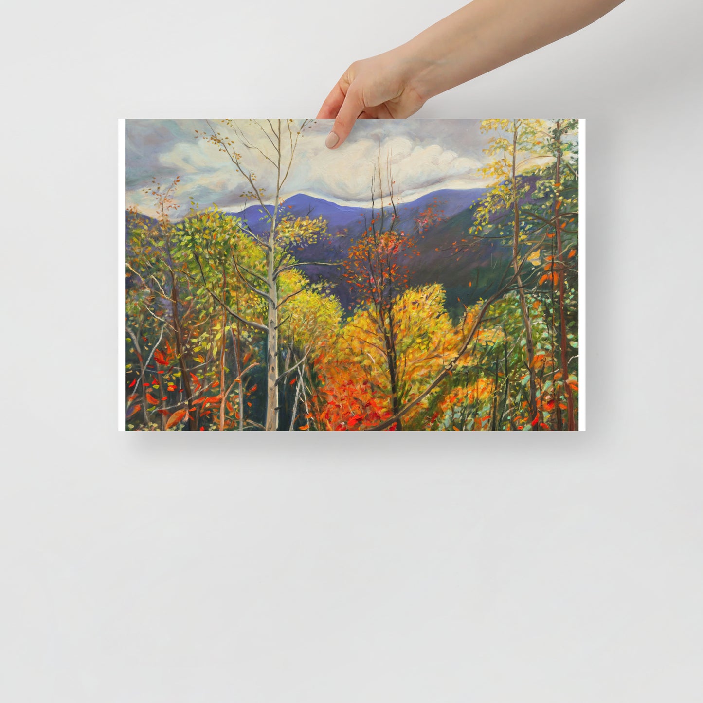 Fall in Adirondacks 3 - Matte Paper Poster