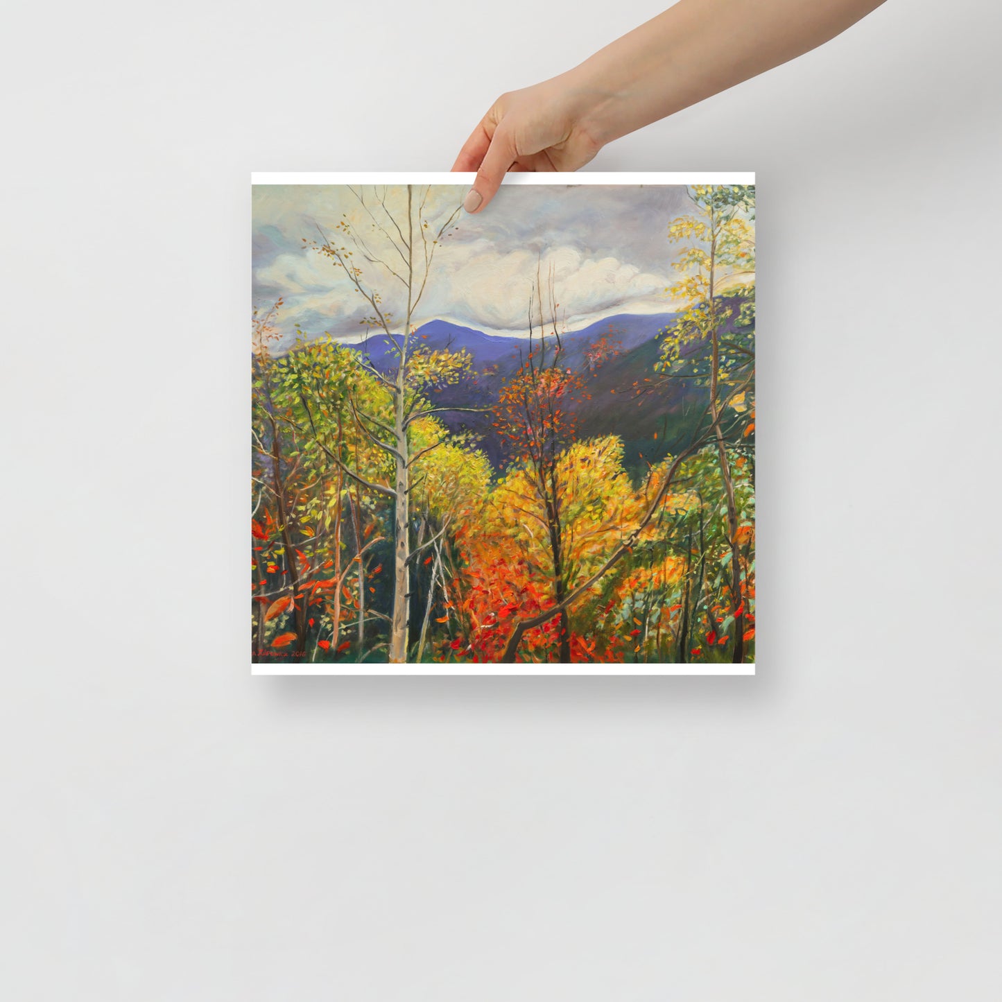 Fall in Adirondacks 3 - Matte Paper Poster