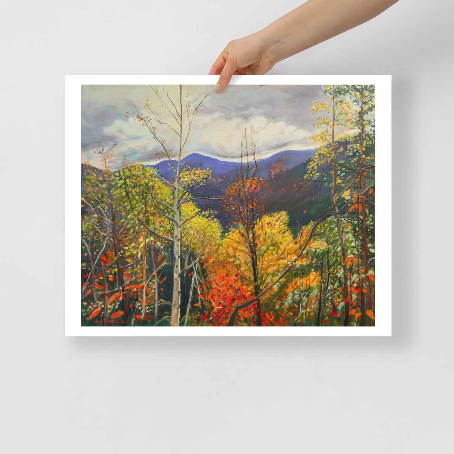 Fall in Adirondacks 3 - Matte Paper Poster