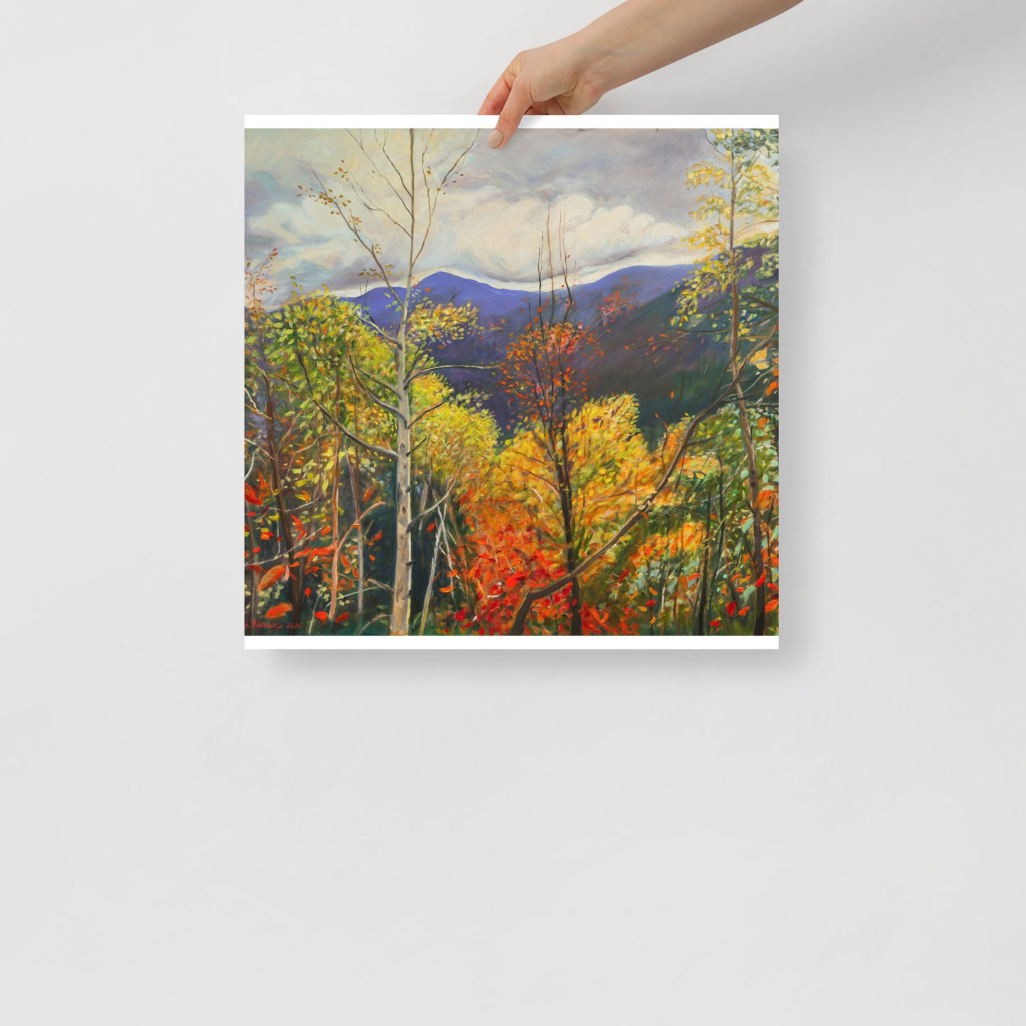 Fall in Adirondacks 3 - Matte Paper Poster