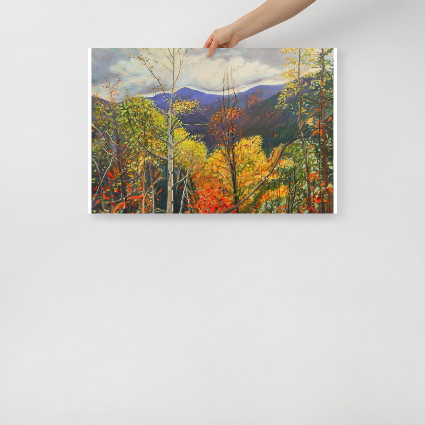 Fall in Adirondacks 3 - Matte Paper Poster