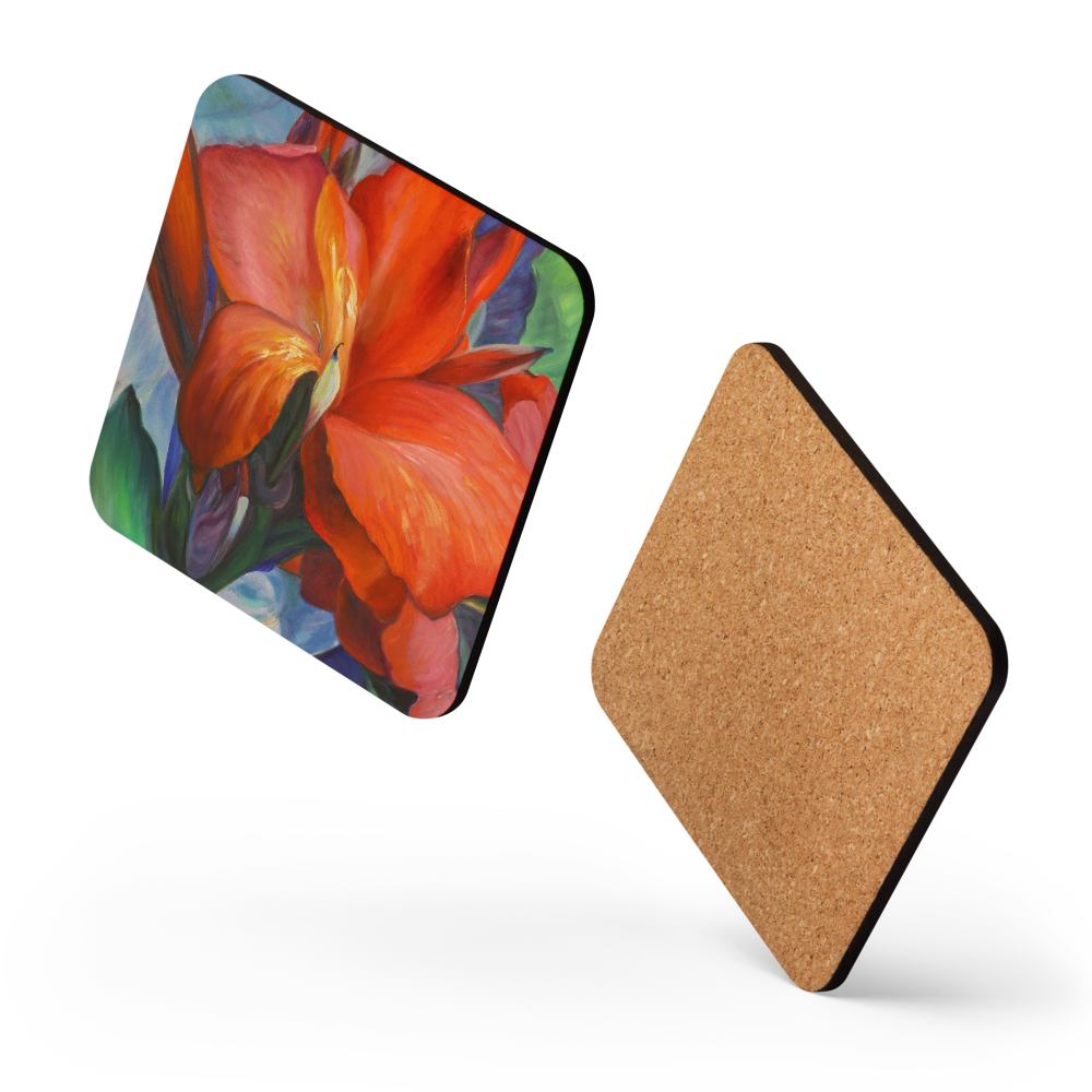 Cannova Canna - Cork-back coaster