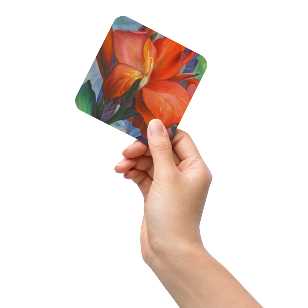 Cannova Canna - Cork-back coaster
