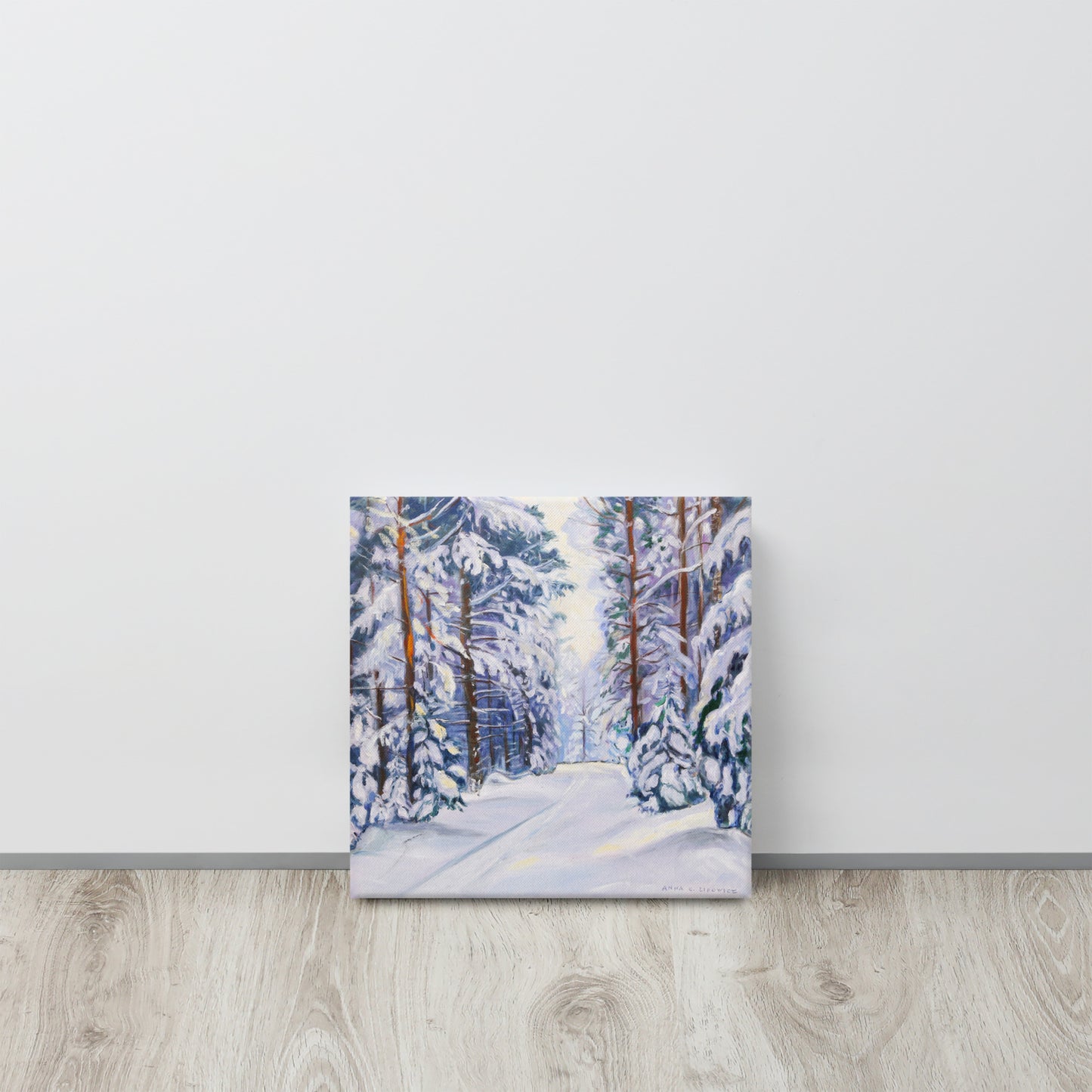 Winter Scene - Canvas Print