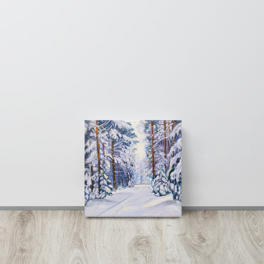 Winter Scene - Canvas Print