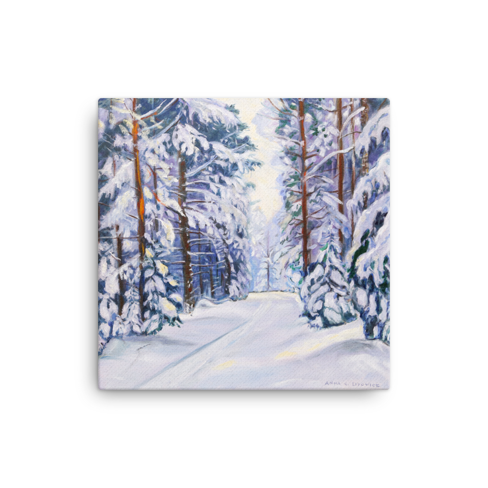 Winter Scene - Canvas Print