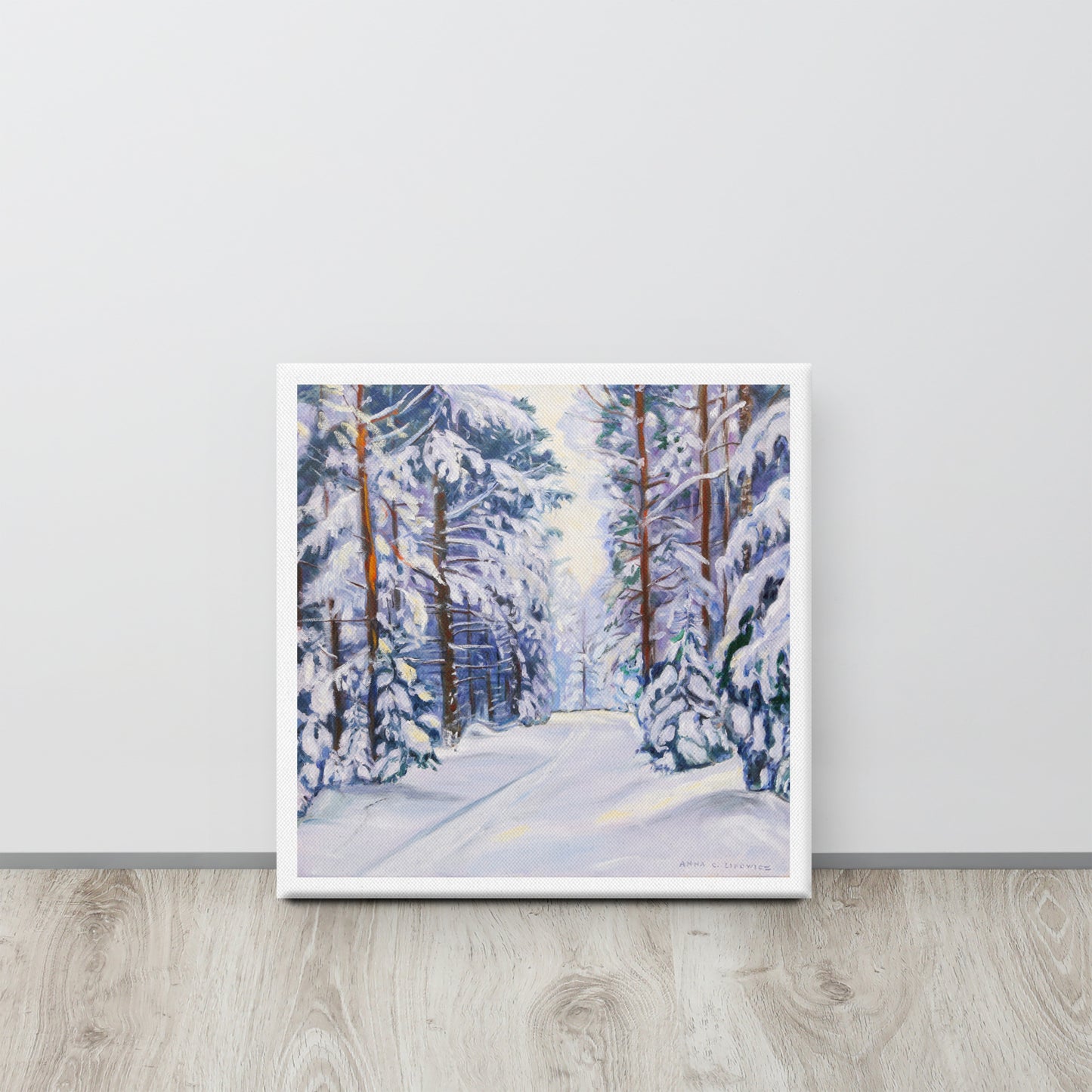 Winter Scene - Canvas Print