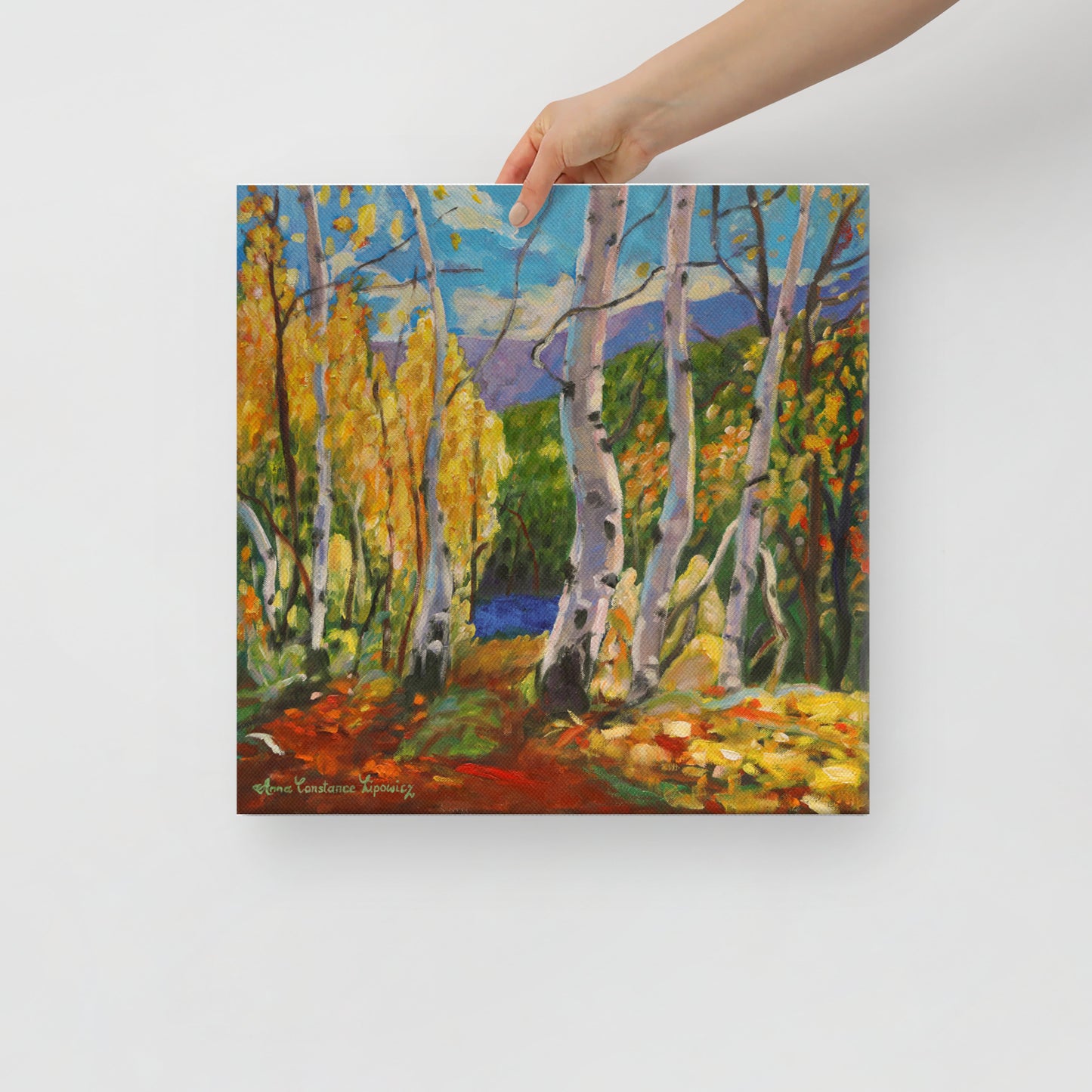 Perfect Autumn Day - Canvas Print