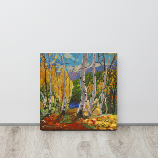 Perfect Autumn Day - Canvas Print