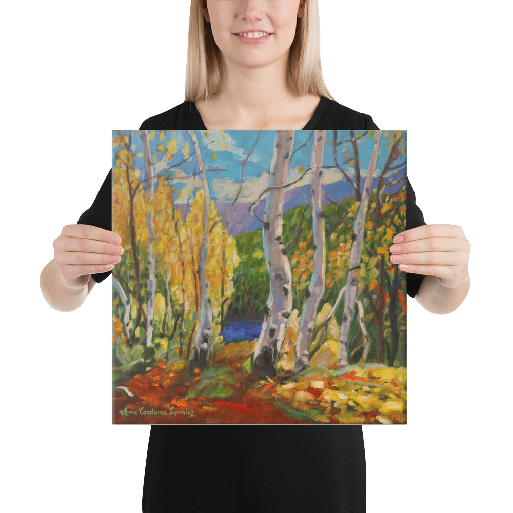 Perfect Autumn Day - Canvas Print