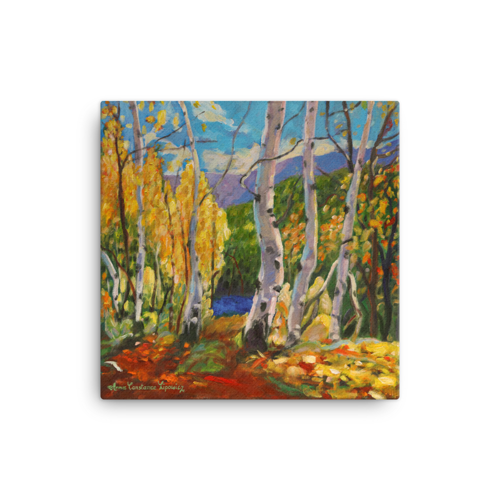 Perfect Autumn Day - Canvas Print