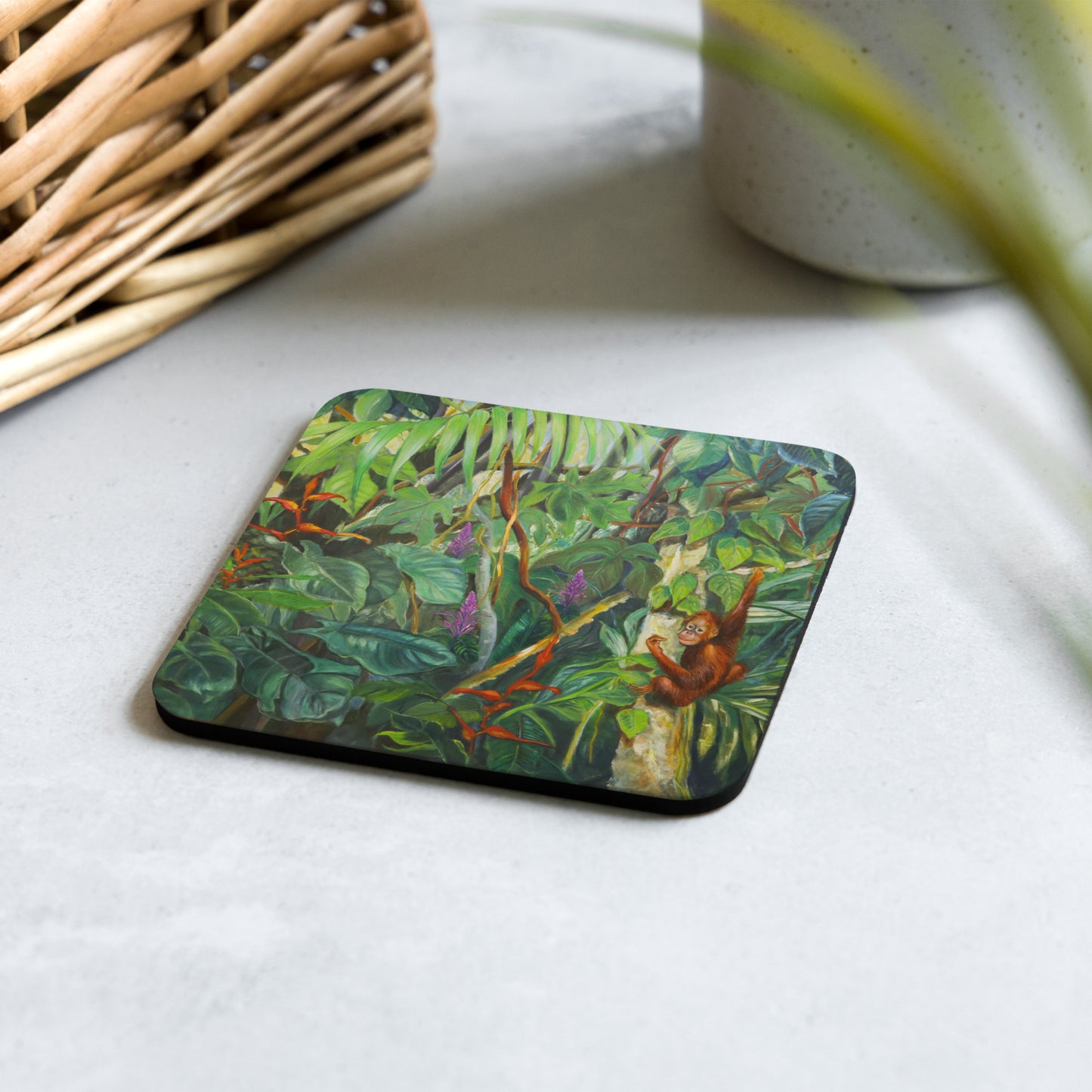 You Got Me - Cork-back coaster