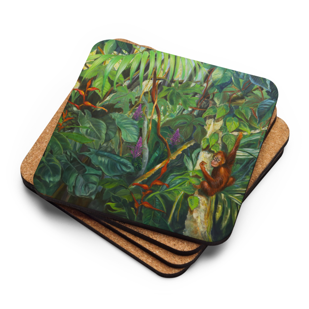 You Got Me - Cork-back coaster