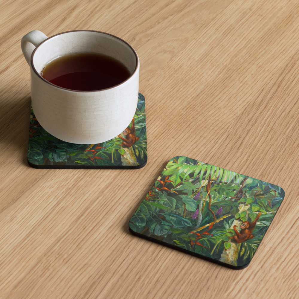 You Got Me - Cork-back coaster