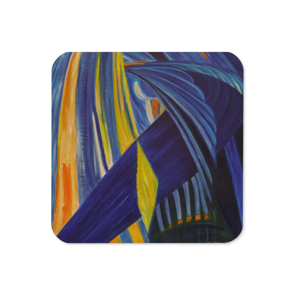 Northern Blues - Cork-back coaster