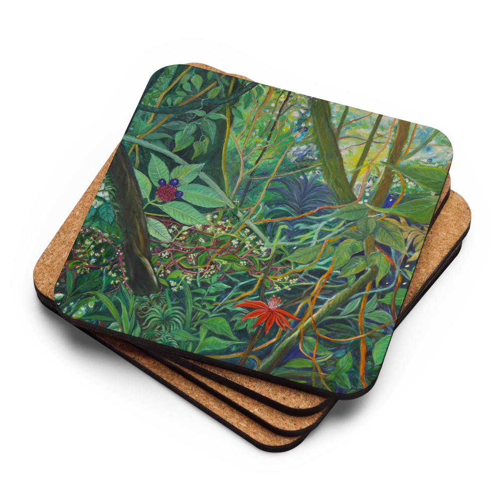 Forbidden Journey - Cork-back coaster