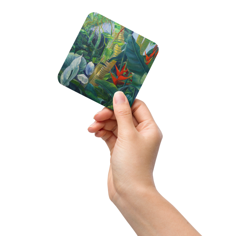 Abundance - Cork-back coaster