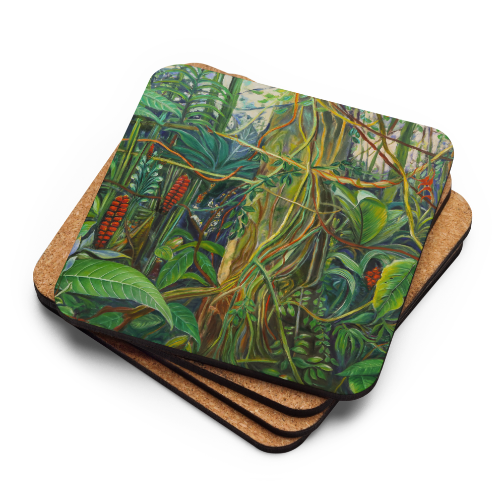 Last World - Cork-back coaster
