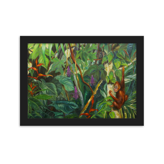 You Got Me - Framed Matte Paper Poster