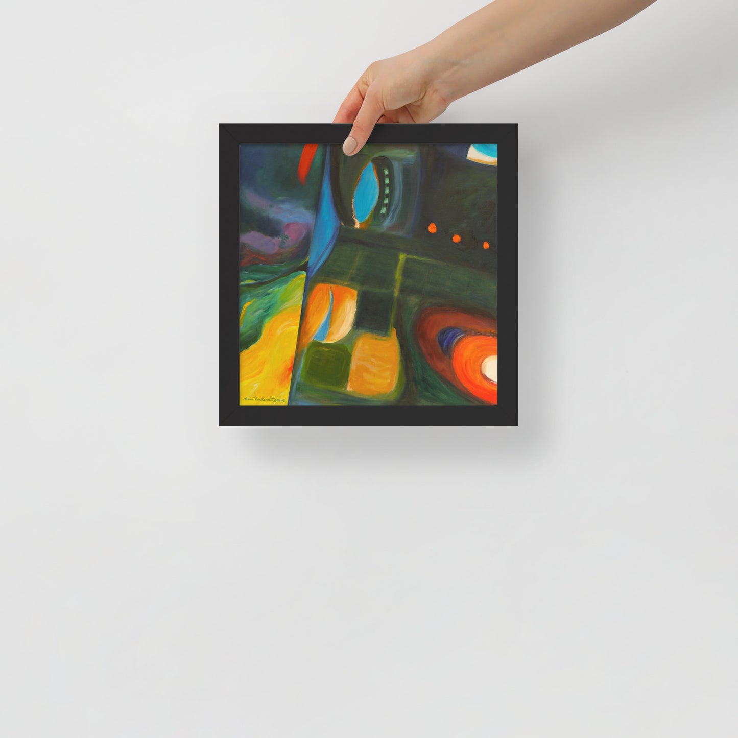 The World Behind - Framed Matte Paper Poster