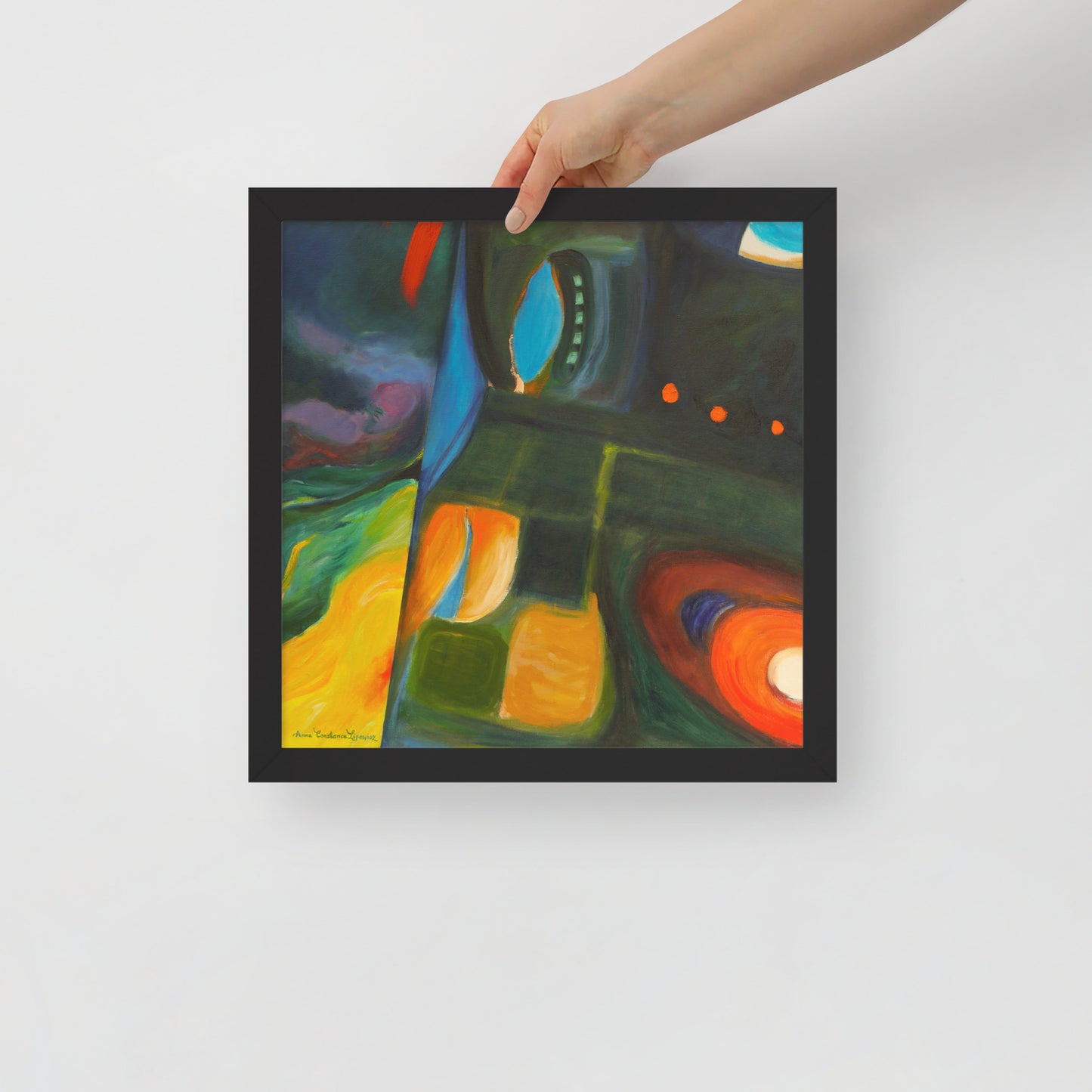 The World Behind - Framed Matte Paper Poster