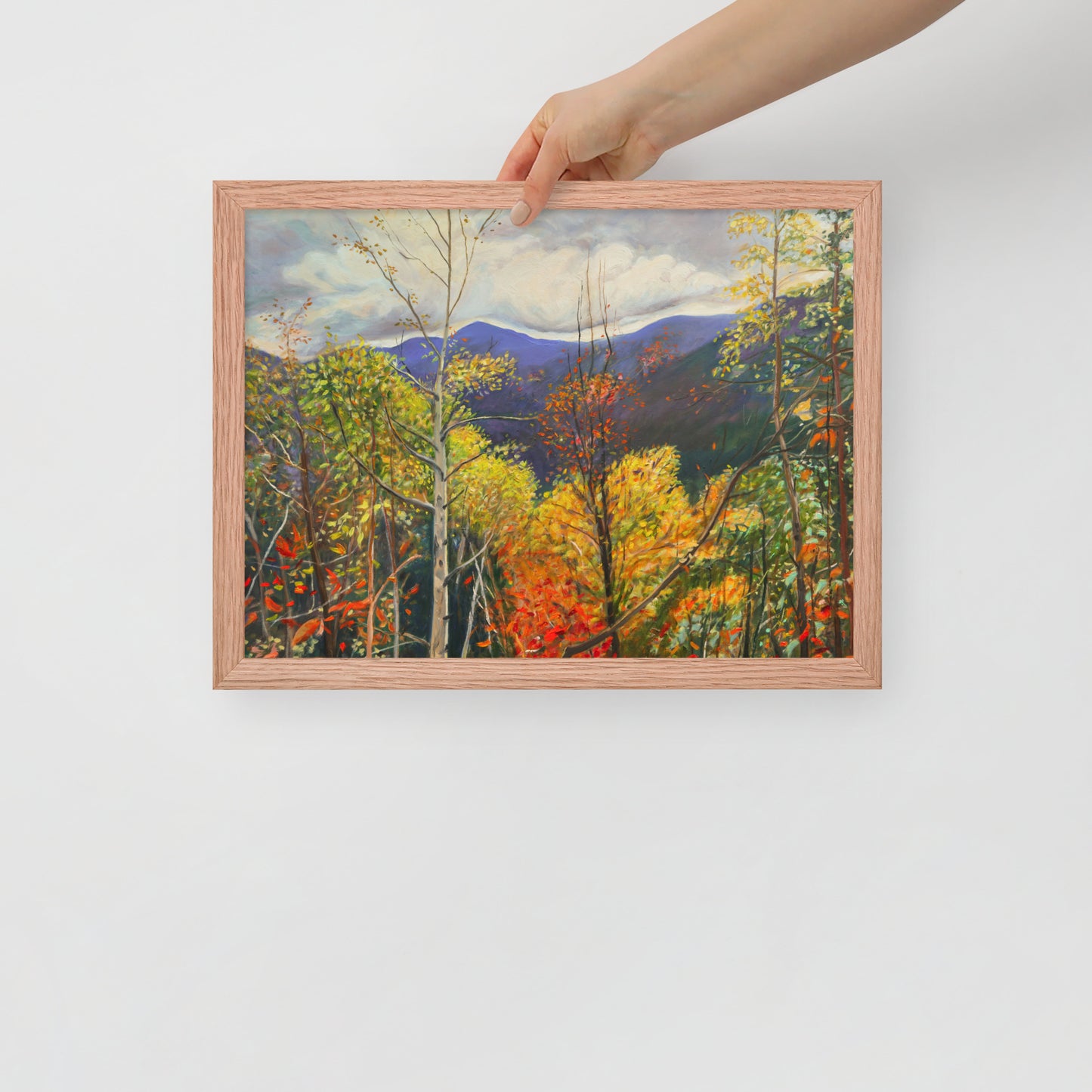 Fall in Adirondacks 3 - Framed Matte Paper Poster