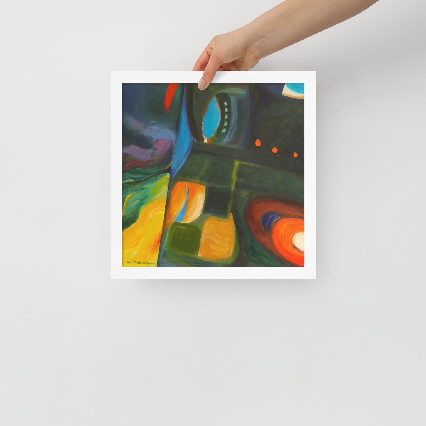 The World Behind - Framed Matte Paper Poster