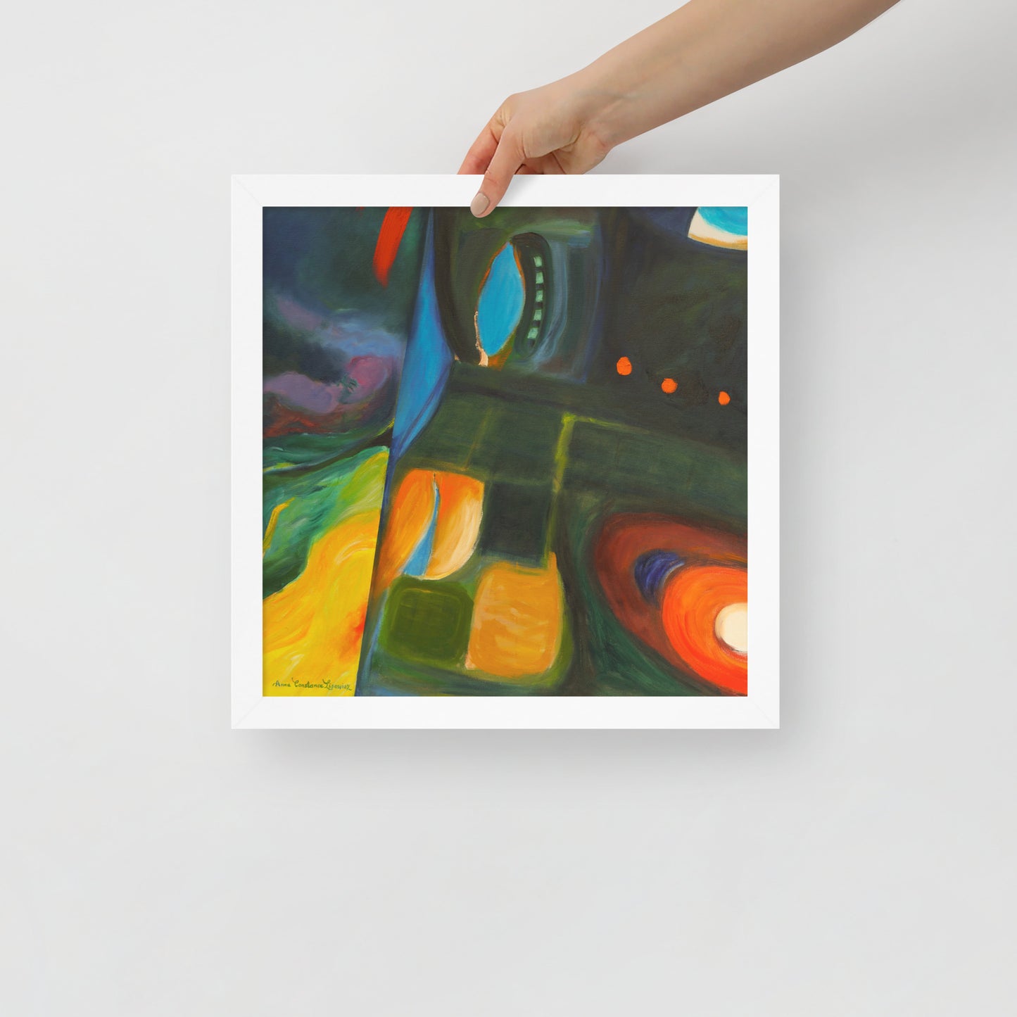 The World Behind - Framed Matte Paper Poster