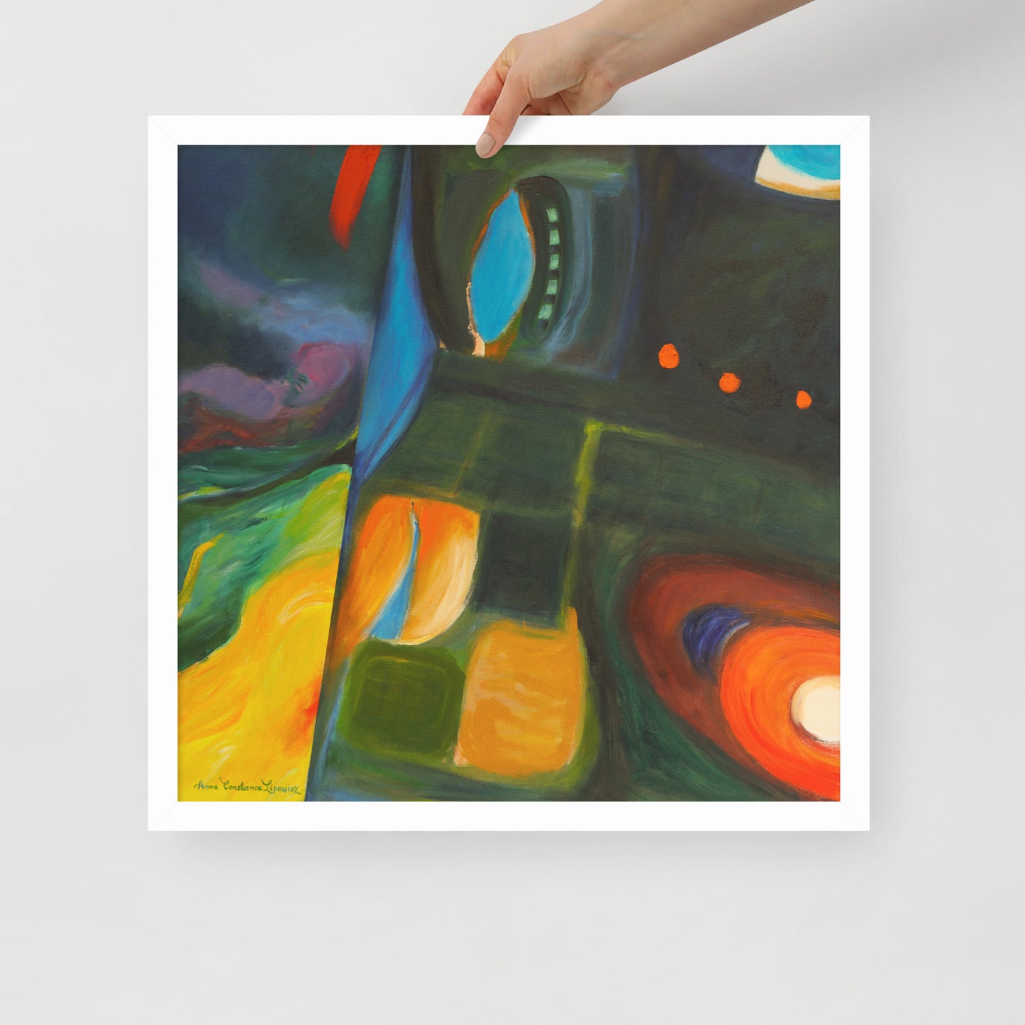 The World Behind - Framed Matte Paper Poster