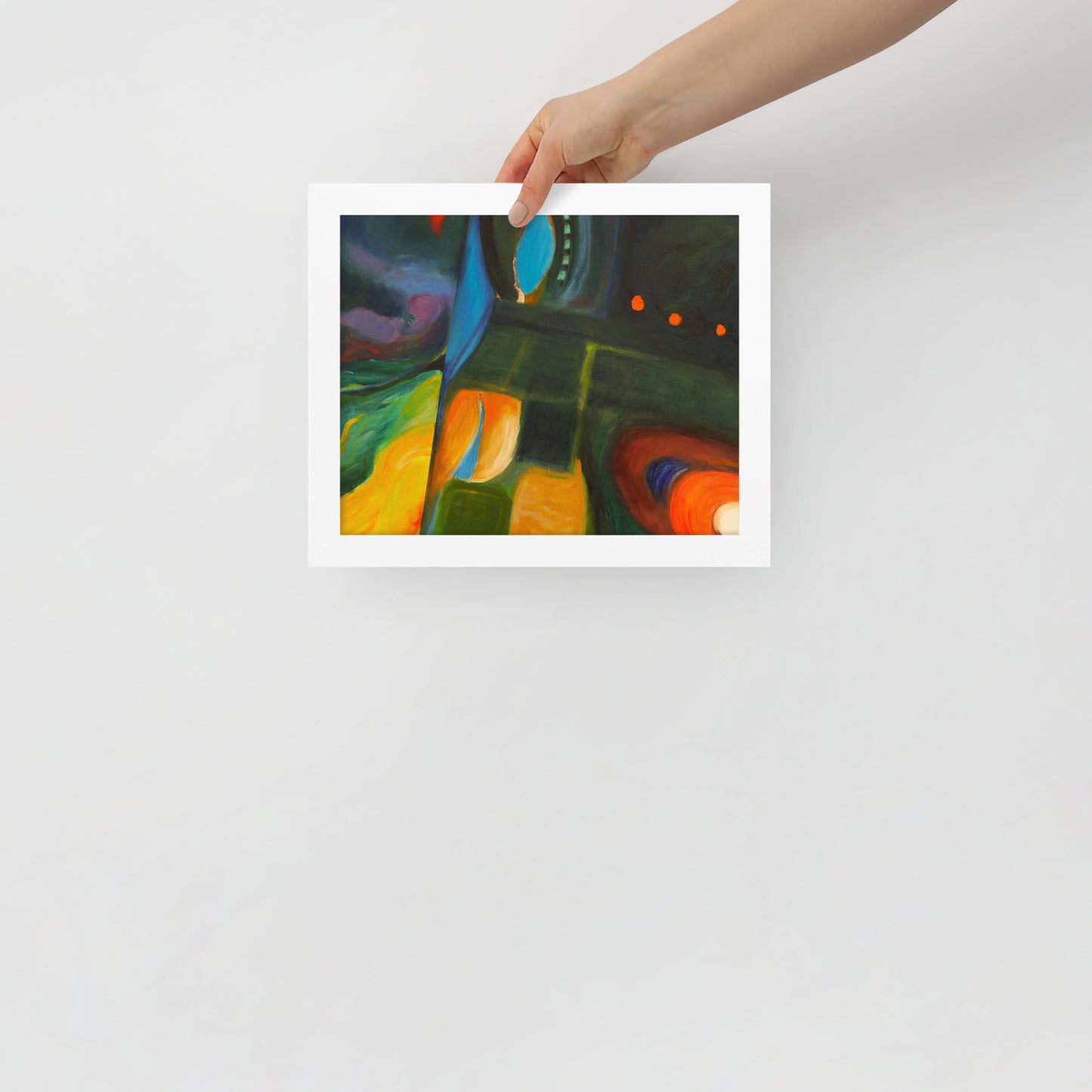 The World Behind - Framed Matte Paper Poster
