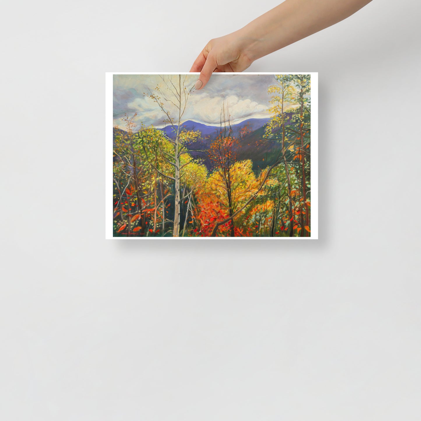 Fall in Adirondacks 3 - Matte Paper Poster