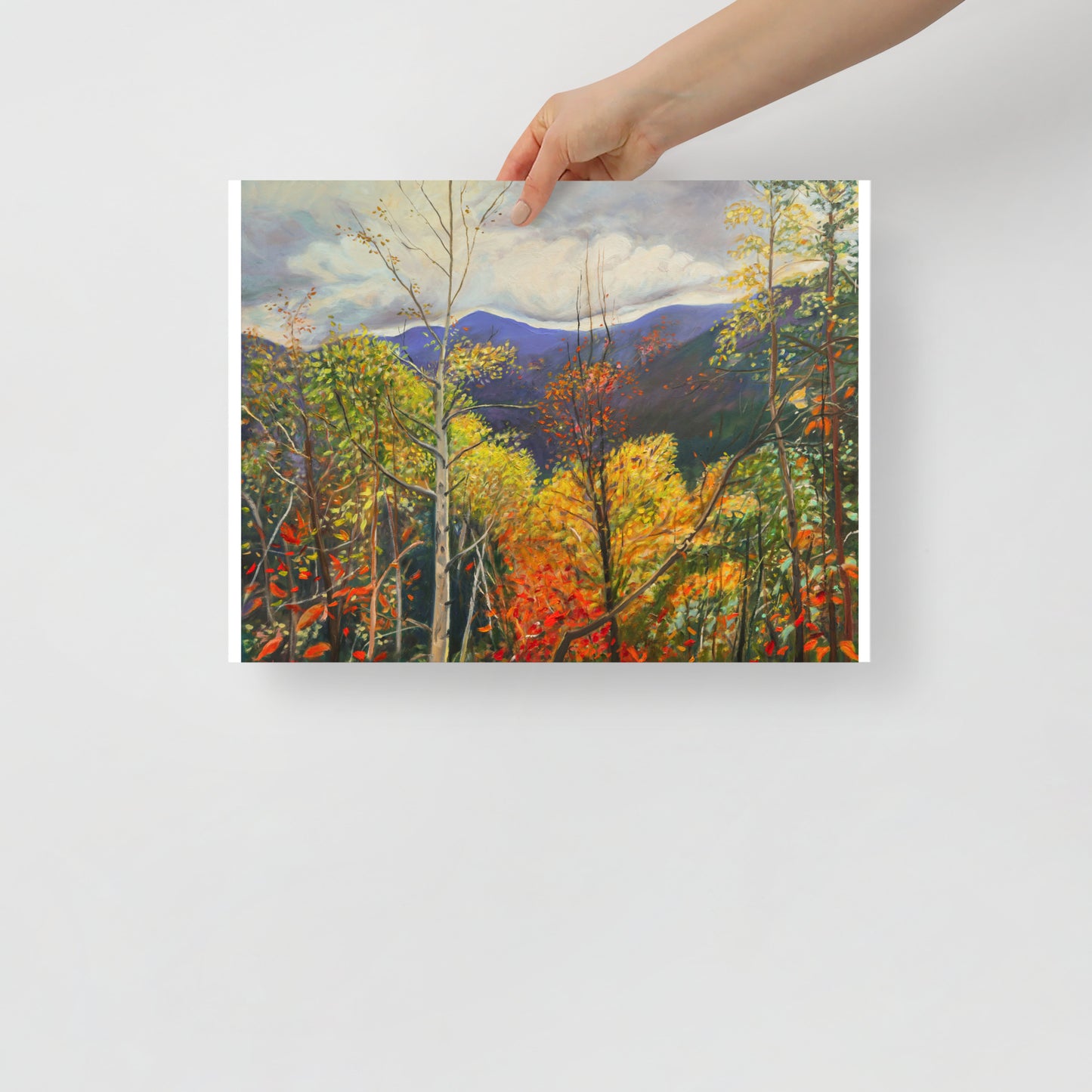 Fall in Adirondacks 3 - Matte Paper Poster