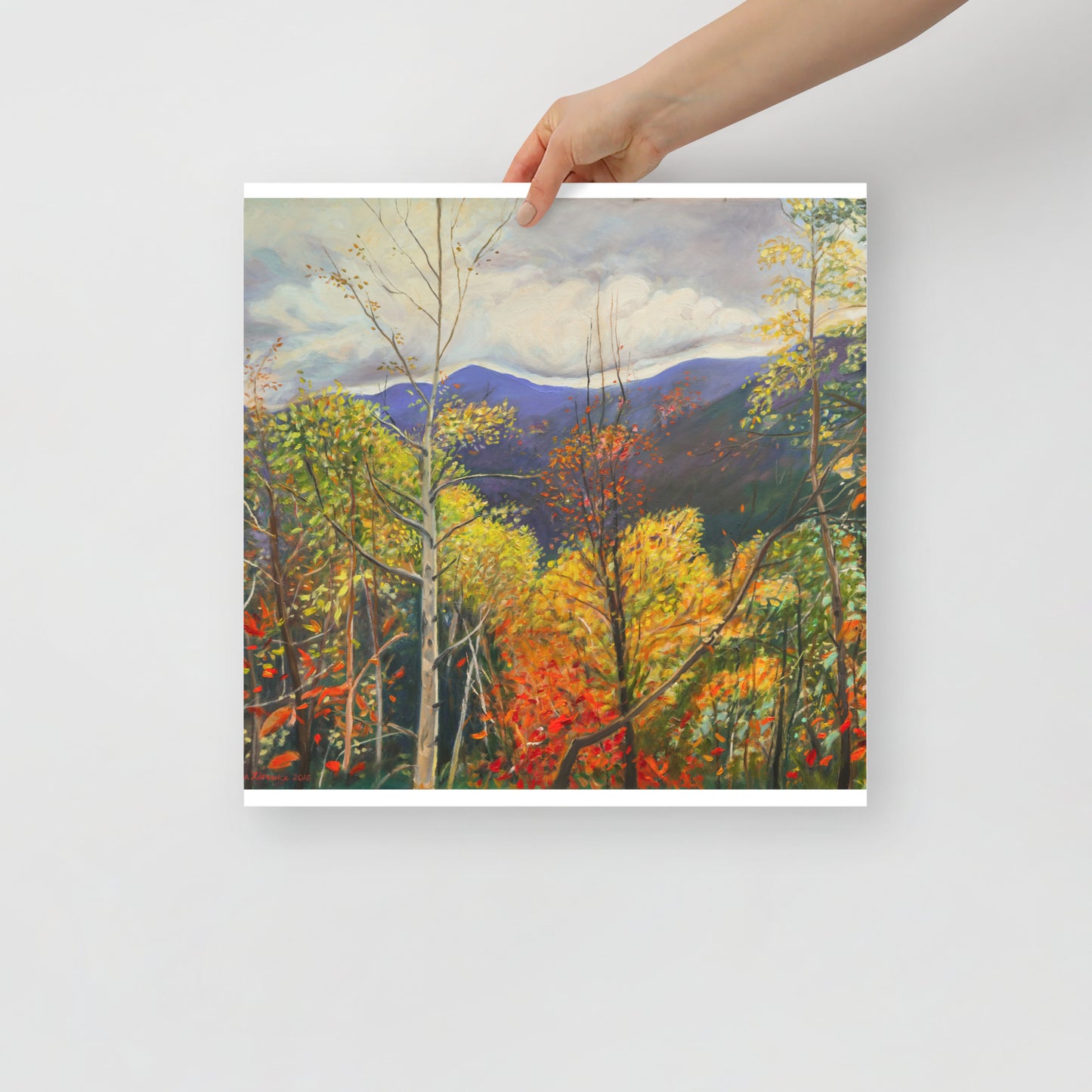 Fall in Adirondacks 3 - Matte Paper Poster