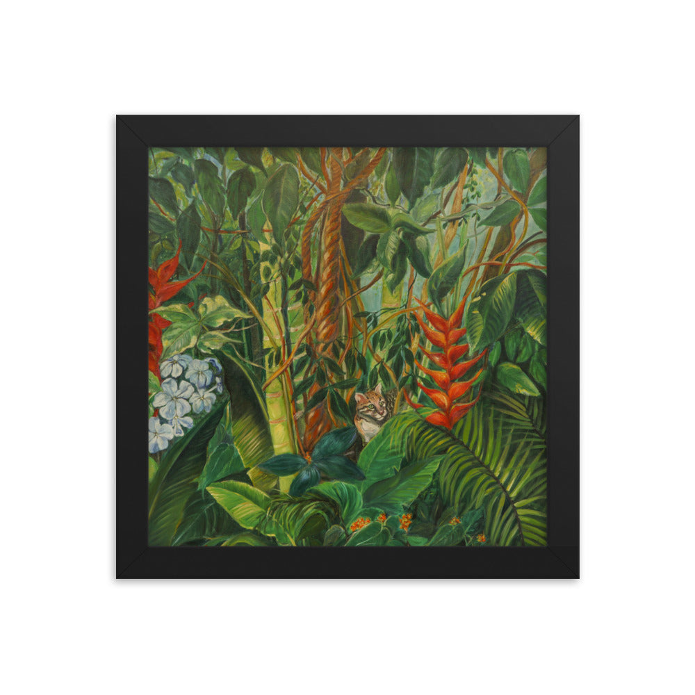 Tropical Spell - Framed Photo Paper Poster