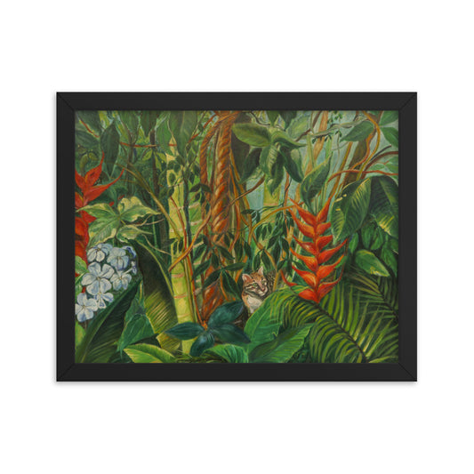 Tropical Spell - Framed Photo Paper Poster