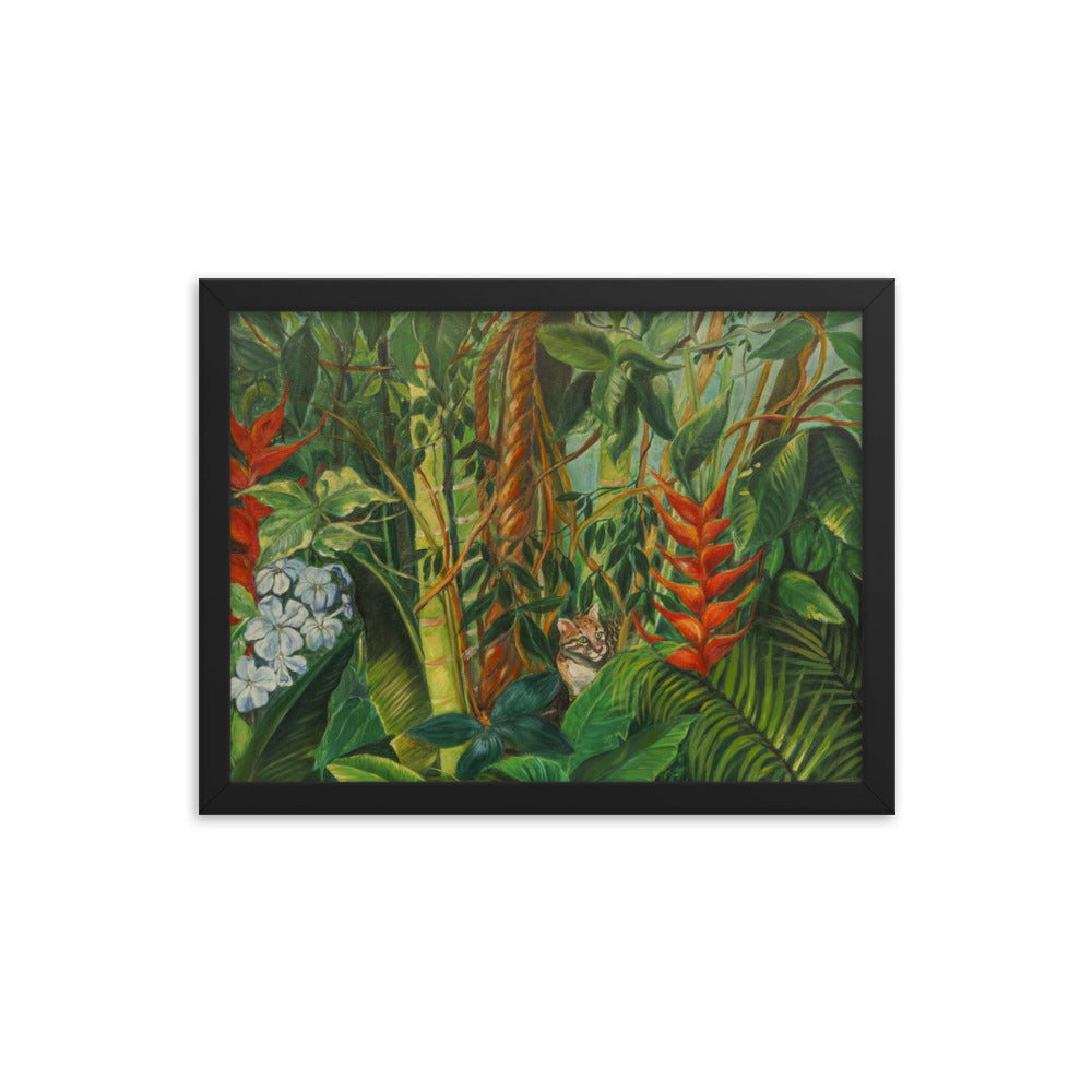 Tropical Spell - Framed Photo Paper Poster