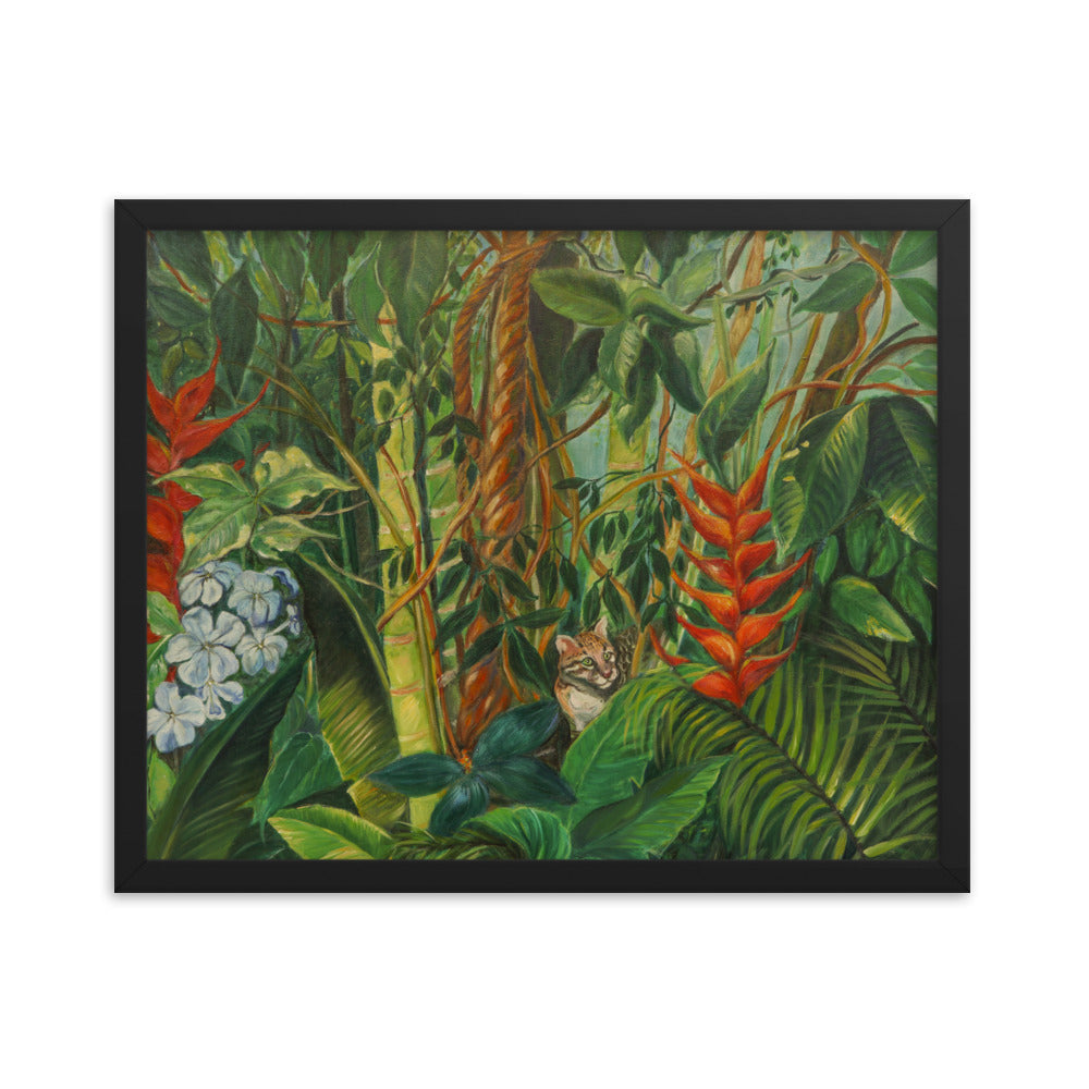 Tropical Spell - Framed Photo Paper Poster