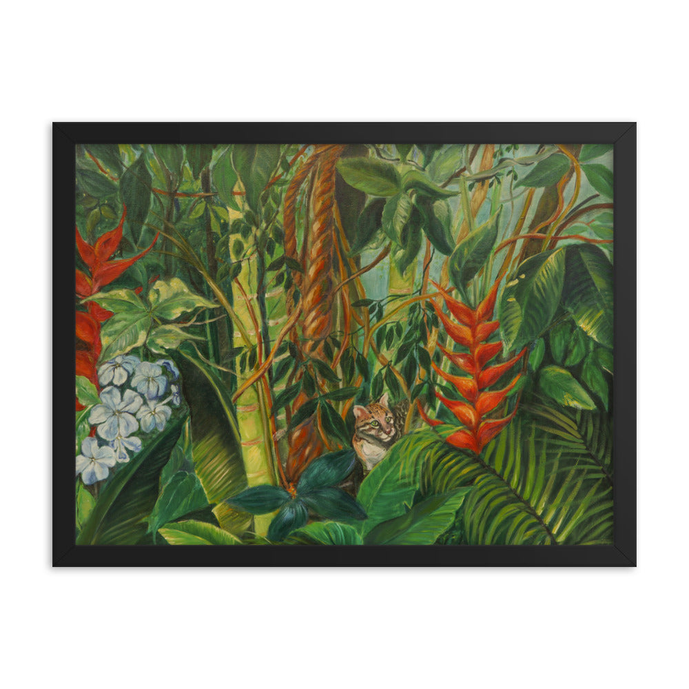 Tropical Spell - Framed Photo Paper Poster
