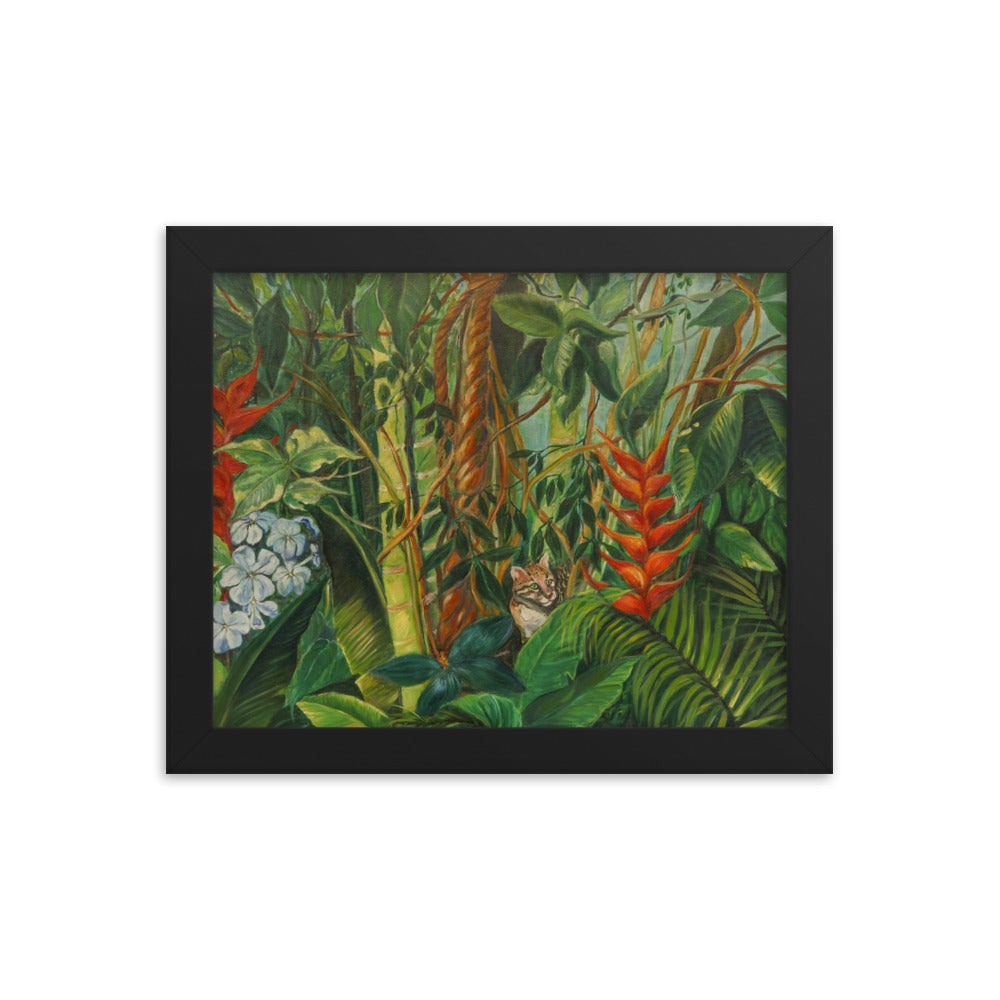 Tropical Spell - Framed Photo Paper Poster