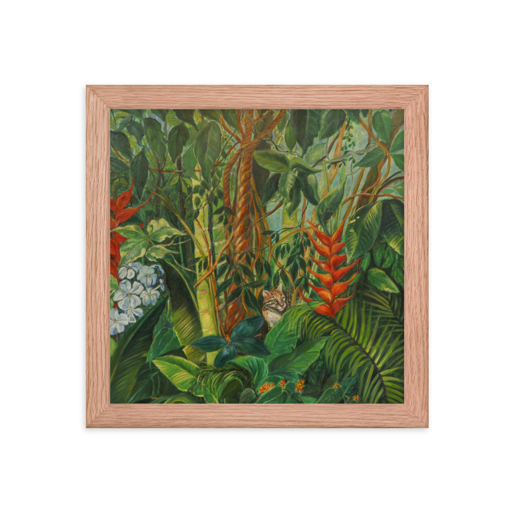 Tropical Spell - Framed Photo Paper Poster